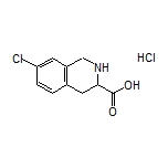 7-Chloro-1,2,3,4-tetrahydroisoquinoline-3-carboxylic Acid Hydrochloride