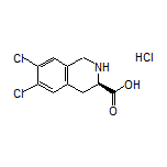 (R)-6,7-Dichloro-1,2,3,4-tetrahydroisoquinoline-3-carboxylic Acid Hydrochloride