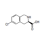 (R)-6-Chloro-1,2,3,4-tetrahydroisoquinoline-3-carboxylic Acid