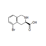 (R)-5-Bromo-1,2,3,4-tetrahydroisoquinoline-3-carboxylic Acid