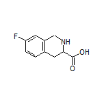 7-Fluoro-1,2,3,4-tetrahydroisoquinoline-3-carboxylic Acid