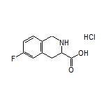 6-Fluoro-1,2,3,4-tetrahydroisoquinoline-3-carboxylic Acid Hydrochloride