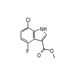 Methyl 7-Chloro-4-fluoroindole-3-carboxylate