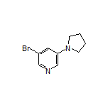 3-Bromo-5-(pyrrolidin-1-yl)pyridine