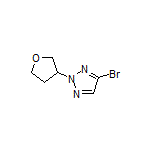 4-Bromo-2-(tetrahydrofuran-3-yl)-2H-1,2,3-triazole