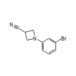 1-(3-Bromophenyl)azetidine-3-carbonitrile