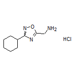 3-Cyclohexyl-1,2,4-oxadiazole-5-methanamine Hydrochloride