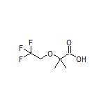 2-Methyl-2-(2,2,2-trifluoroethoxy)propanoic Acid