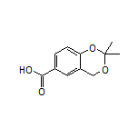 2,2-Dimethyl-4H-benzo[d][1,3]dioxine-6-carboxylic Acid