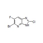 5-Bromo-2-chloro-6-fluoro-3H-imidazo[4,5-b]pyridine