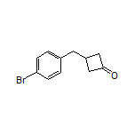 3-(4-Bromobenzyl)cyclobutanone