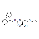 (S)-2-[Fmoc-(methyl)amino]-4-propoxybutanoic Acid