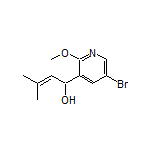 1-(5-Bromo-2-methoxy-3-pyridyl)-3-methyl-2-buten-1-ol