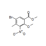 Methyl 5-Bromo-2-methoxy-4-methyl-3-nitrobenzoate