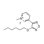 3-[4-(Hexyloxy)-1,2,5-thiadiazol-3-yl]-1-methylpyridin-1-ium Iodide