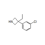 3-(3-Chlorophenyl)-3-ethylazetidine