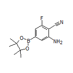 (3-Amino-4-cyano-5-fluorophenyl)boronic Acid Pinacol Ester