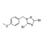 3,5-Dibromo-1-(4-methoxybenzyl)-1H-1,2,4-triazole