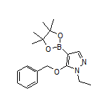 [5-(Benzyloxy)-1-ethyl-1H-pyrazol-4-yl]boronic Acid Pinacol Ester