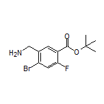 tert-Butyl 5-(Aminomethyl)-4-bromo-2-fluorobenzoate