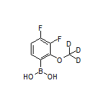 3,4-Difluoro-2-methoxy-d3-phenylboronic Acid