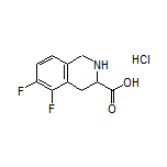 5,6-Difluoro-1,2,3,4-tetrahydroisoquinoline-3-carboxylic Acid Hydrochloride