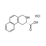 (S)-1,2,3,4-Tetrahydrobenzo[f]isoquinoline-2-carboxylic Acid Hydrochloride