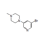 1-(5-Bromopyridin-3-yl)-4-methylpiperazine