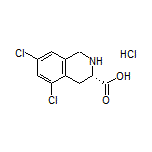 (S)-5,7-Dichloro-1,2,3,4-tetrahydroisoquinoline-3-carboxylic Acid Hydrochloride