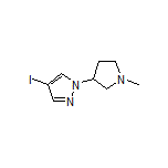 4-Iodo-1-(1-methylpyrrolidin-3-yl)-1H-pyrazole