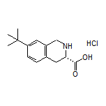 (S)-7-(tert-Butyl)-1,2,3,4-tetrahydroisoquinoline-3-carboxylic Acid Hydrochloride