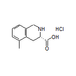 (S)-5-Methyl-1,2,3,4-tetrahydroisoquinoline-3-carboxylic Acid Hydrochloride