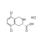 (S)-5,8-Dichloro-1,2,3,4-tetrahydroisoquinoline-3-carboxylic Acid Hydrochloride