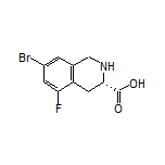 (S)-7-Bromo-5-fluoro-1,2,3,4-tetrahydroisoquinoline-3-carboxylic Acid