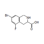 7-Bromo-5-fluoro-1,2,3,4-tetrahydroisoquinoline-3-carboxylic Acid