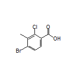 4-Bromo-2-chloro-3-methylbenzoic Acid