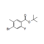 tert-Butyl 4-Bromo-2-fluoro-5-methylbenzoate