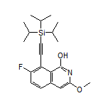 7-Fluoro-3-methoxy-8-[(triisopropylsilyl)ethynyl]isoquinolin-1-ol