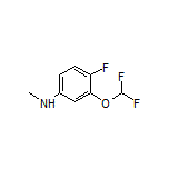 3-(Difluoromethoxy)-4-fluoro-N-methylaniline