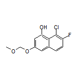 8-Chloro-7-fluoro-3-(methoxymethoxy)naphthalen-1-ol