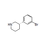 (S)-3-(3-Bromophenyl)piperidine
