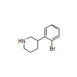 3-(2-Bromophenyl)piperidine