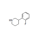 3-(2-Fluorophenyl)piperidine