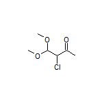 3-Chloro-4,4-dimethoxybutan-2-one