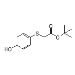 tert-Butyl 2-[(4-Hydroxyphenyl)thio]acetate