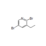 2,5-Dibromo-3-ethylpyridine