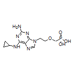 [[2-[2-Amino-6-(cyclopropylamino)-9H-purin-9-yl]ethoxy]methyl]phosphonic Acid