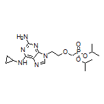 Diisopropyl [[2-[2-Amino-6-(cyclopropylamino)-9H-purin-9-yl]ethoxy]methyl]phosphonate