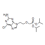 Diisopropyl [[2-(2-Amino-6-chloro-9H-purin-9-yl)ethoxy]methyl]phosphonate