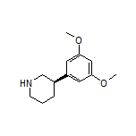 (R)-3-(3,5-Dimethoxyphenyl)piperidine